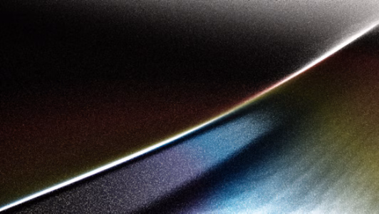 High Gloss Flip Black Psychedelic