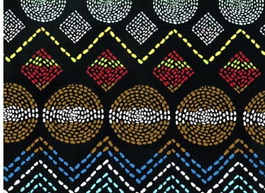 African Circles Squares