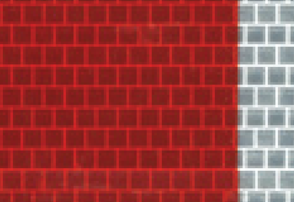 11" Red / 7" White