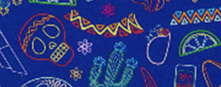 Fiesta Skulls Cacti