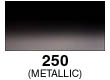 Graduated Gradient Rainbow Vinyl Vertical Black To Metallic Silver 250