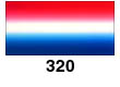 Graduated Gradient Rainbow Vinyl Vertical Red To White To Blue 320
