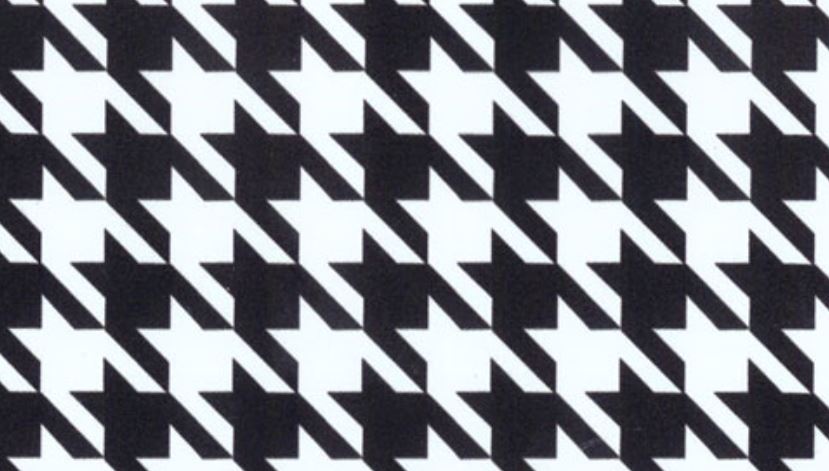 Houndstooth B&W