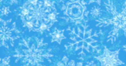 Snowflakes Pale Blue