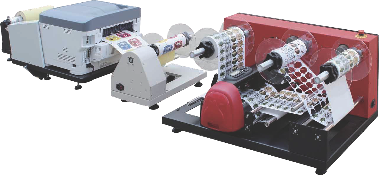 Label Printer Cutter Rewinder Package