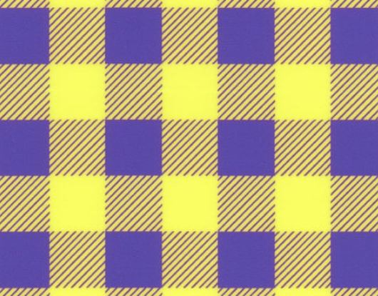 Buffalo Plaid Yellow Purple