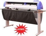 Precision Servo ARMS Vacuum Vinyl Cutter With Automatic Registration Mark System P1400IIP 55.1