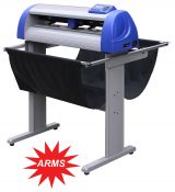 Precision Servo ARMS Vacuum Vinyl Cutter With Automatic Registration Mark System P720IIP 28.3