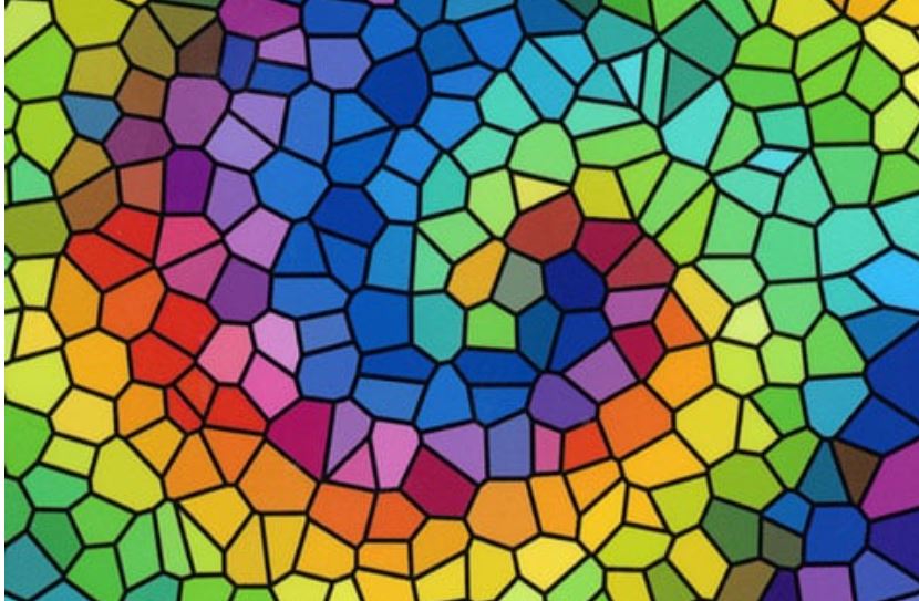 Rainbow Stained Glass