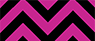 Hot Pink-Black Chevron