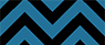 Teal-Black Chevron