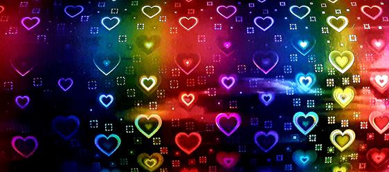 Rainbow Hearts