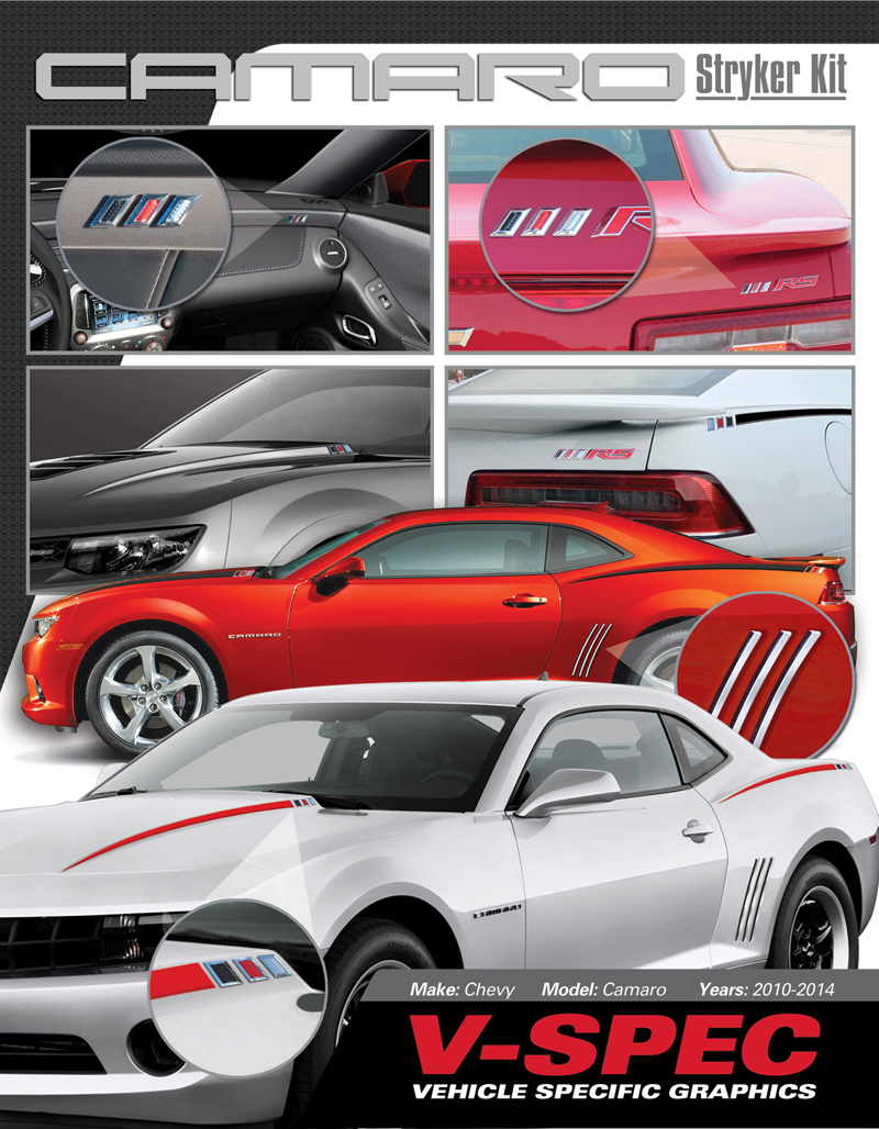 Universal Products Automotive V-Spec Kits Vehicle Specific Graphics