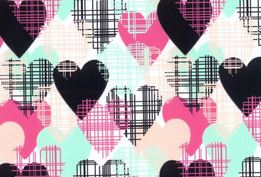 Hearts Colorful Small